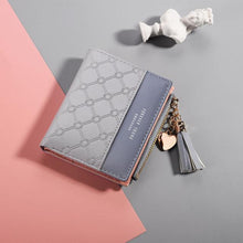 Load image into Gallery viewer, Cho'Geth Luxury Colorblock Leather Wallet ss0022