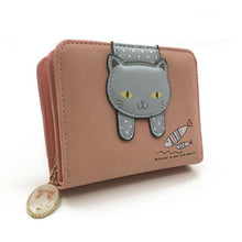 Load image into Gallery viewer, Cute cat wallet ss0827a